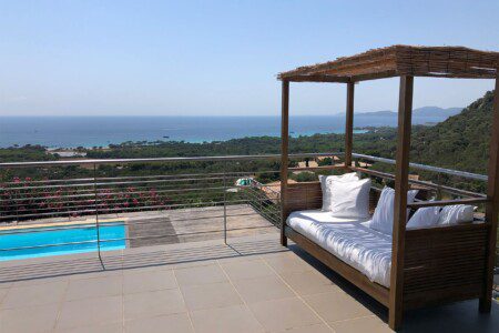 Baghera villa rental - sea view terrace